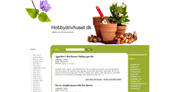 Desktop Screenshot of hobbydrivhuset.dk
